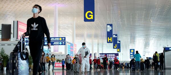 Аэропорт Уханя - 俄羅斯衛星通訊社