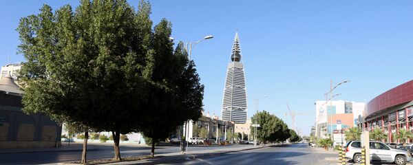 Пустынная улица в Эр-Рияде, Саудовская Аравия - 俄罗斯卫星通讯社