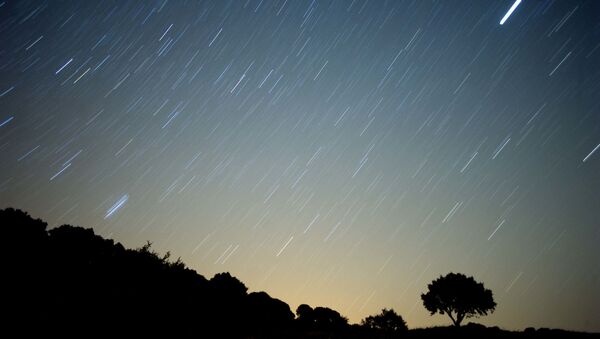 Метеорит Персеиды пересекает звездное небо Южной Испании - 俄羅斯衛星通訊社