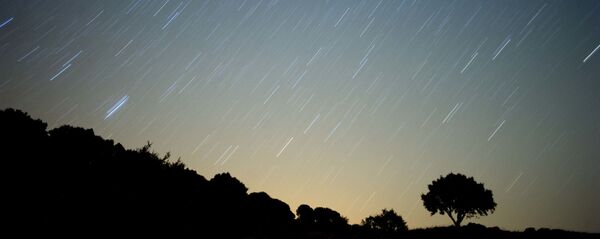 Метеорит Персеиды пересекает звездное небо Южной Испании - 俄罗斯卫星通讯社