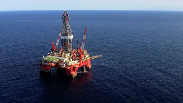 Нефтяная платформа в Мексиканском заливе - 俄罗斯卫星通讯社