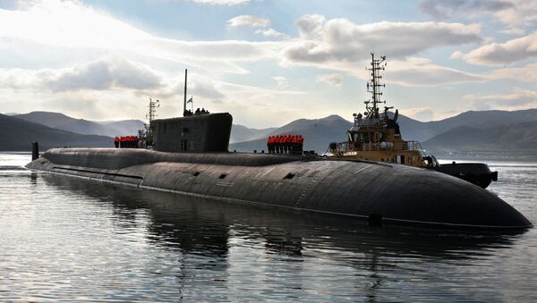 Российская атомная подводная лодка стратегического назначения проекта 955 Владимир Мономах - 俄羅斯衛星通訊社