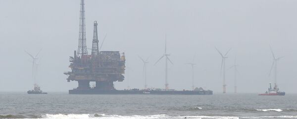 Морская платформа нефтяной буровой установки Brent Delta Topside - 俄羅斯衛星通訊社
