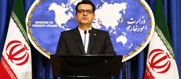 Официальный представитель иранского внешнеполитического ведомства Аббас Мусави Официальный представитель иранского внешнеполитического ведомства Аббас Мусави - 俄羅斯衛星通訊社