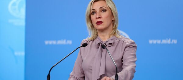 Брифинг официального представителя МИД России М. Захаровой - 俄罗斯卫星通讯社