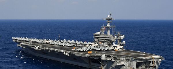 Американский авианосец Теодор Рузвельт в Тихом океане - 俄罗斯卫星通讯社