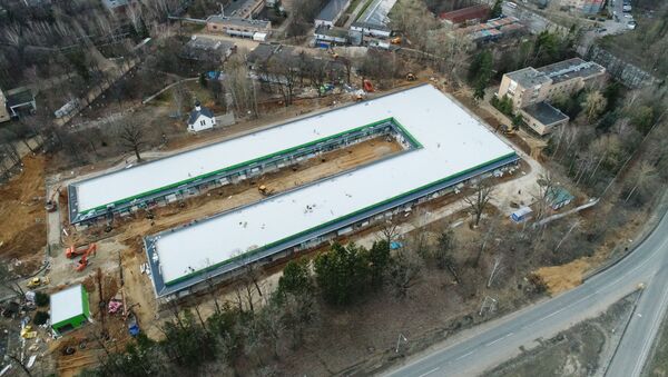 Строительство инфекционного центра Минобороны РФ на территории военного госпиталя РВСН  - 俄羅斯衛星通訊社