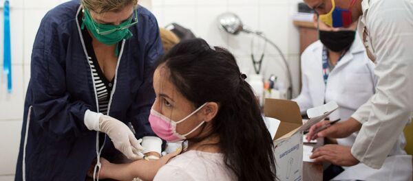 Медики проводят тестирование на коронавирус в фавелах Каракаса - 俄罗斯卫星通讯社