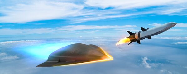 Художественное изображение гиперзвукового оружия, разрабатываемого компанией Raytheon для Министерства обороны США - 俄罗斯卫星通讯社