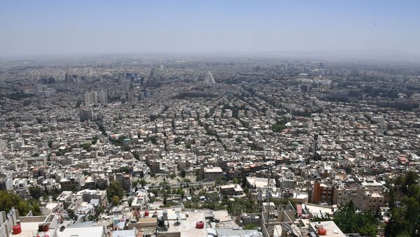 Вид на Дамаск с горы Касьюн - 俄羅斯衛星通訊社