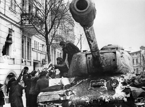 伟大卫国战争时期的传奇苏联坦克 - 俄罗斯卫星通讯社