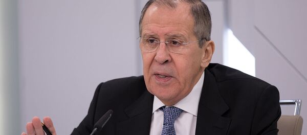 Министр иностранных дел РФ Сергей Лавров - 俄罗斯卫星通讯社