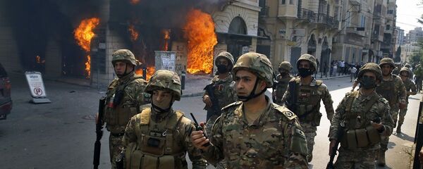 Lebanese army soldiers - 俄罗斯卫星通讯社