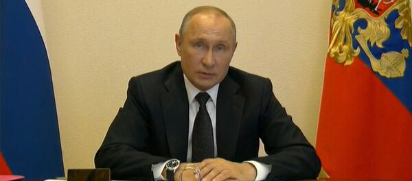 Заявление Путина по коронавирусу - 俄罗斯卫星通讯社