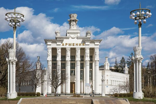 Павильон Армения на ВДНХ в Москве - 俄罗斯卫星通讯社