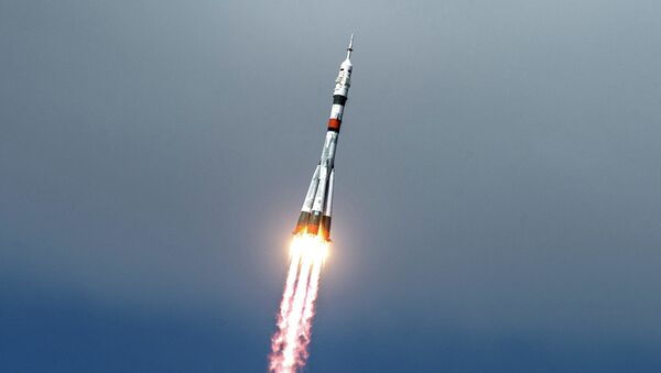 Старт ракеты-носителя Союз-2.1а с пилотируемым кораблем Союз МС-16 - 俄罗斯卫星通讯社