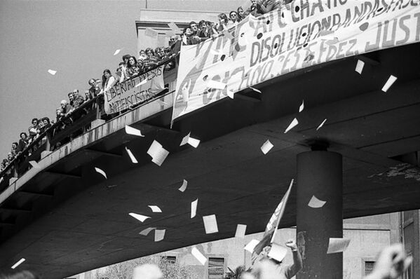 Демонстрация 1 мая в Испании, 1979 год - 俄罗斯卫星通讯社