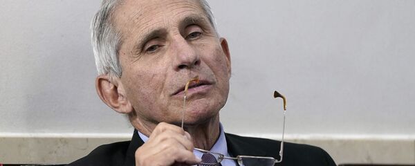 Американский учёный-медик, иммунолог и инфекционист Энтони Фаучи - 俄罗斯卫星通讯社