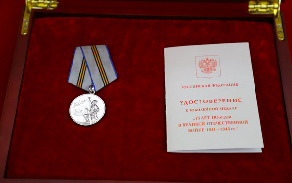金正恩被授予俄罗斯胜利日纪念奖章 - 俄罗斯卫星通讯社