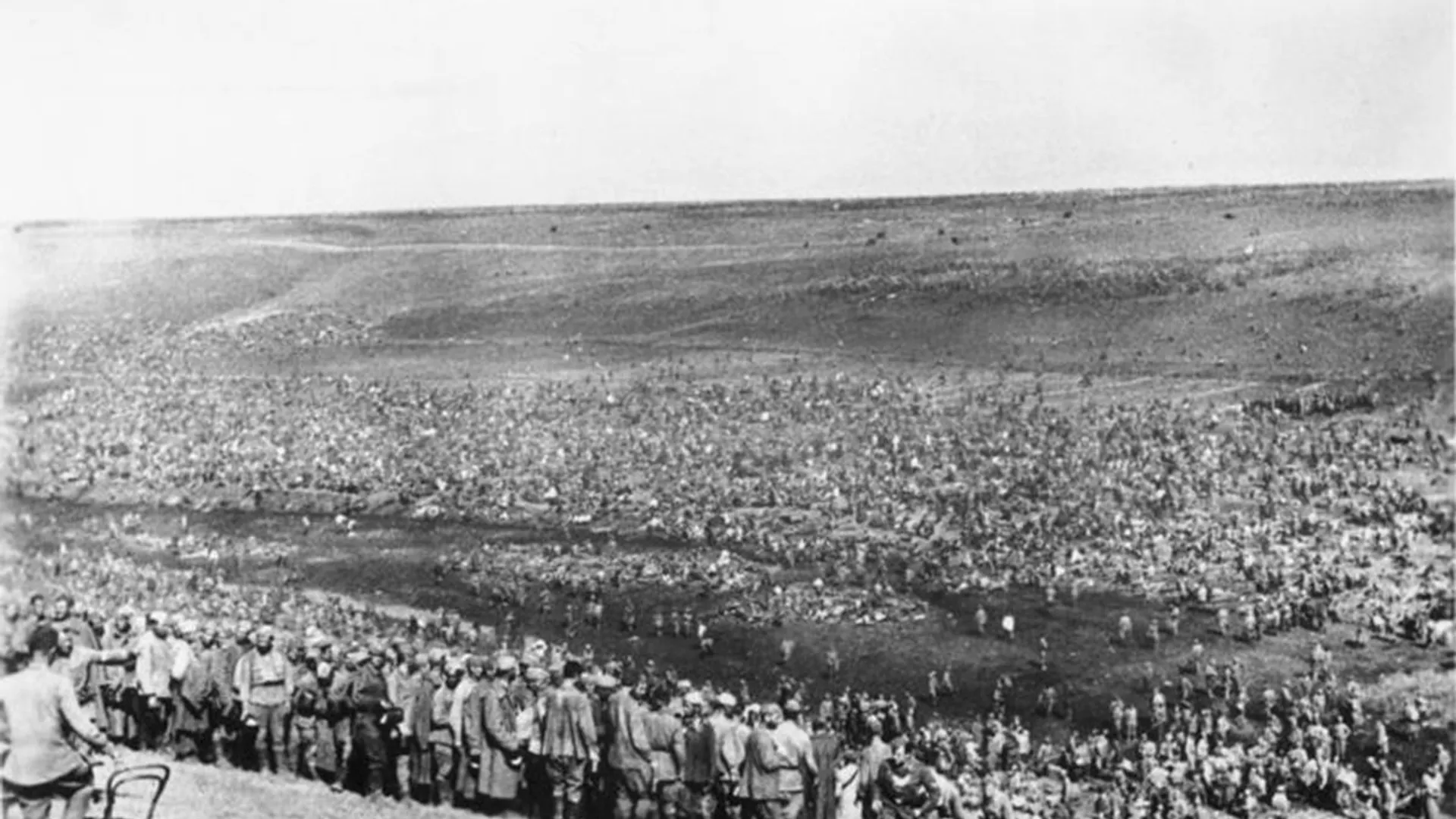 Советские военнопленные в лагере - 俄罗斯卫星通讯社, 1920, 09.04.2021