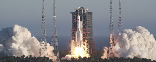 Первый пуск новой ракеты-носителя тяжелого класса Чанчжэн-5B Первый пуск новой ракеты-носителя тяжелого класса Чанчжэн-5B - 俄罗斯卫星通讯社