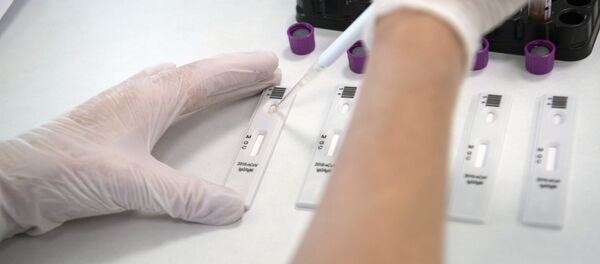 Экспресс-тестирование на коронавирус в лаборатории - 俄罗斯卫星通讯社