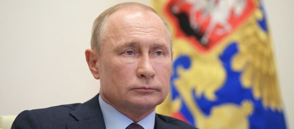 Президент России Владимир Путин - 俄羅斯衛星通訊社