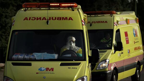 西班牙救护车 - 俄罗斯卫星通讯社