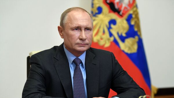 Президент РФ В. Путин провел совещание по вопросам развития транспорта - 俄罗斯卫星通讯社