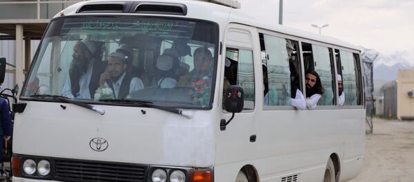 Освобождение талибов из тюрьмы. Кабул. Афганистан - 俄罗斯卫星通讯社