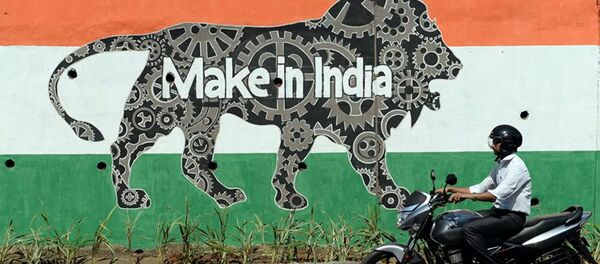 Надпись Сделано в Индии Надпись Сделано в Индии - 俄羅斯衛星通訊社