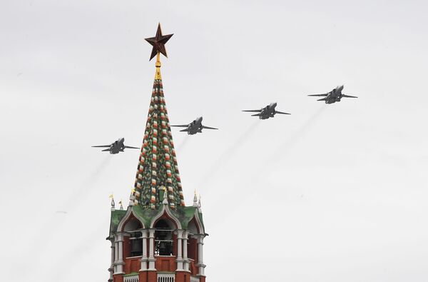 俄羅斯空中閱兵,紀念衛國戰爭勝利75週年 俄羅斯空中閱兵,紀念衛國戰爭勝利75週年 - 俄羅斯衛星通訊社