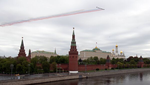Воздушный парад Победы в Москве - 俄羅斯衛星通訊社