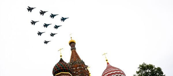 Воздушный парад Победы в Москве - 俄羅斯衛星通訊社