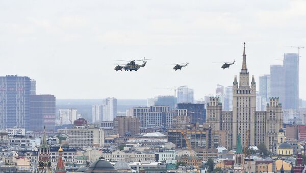 Воздушный парад Победы в Москве - 俄罗斯卫星通讯社