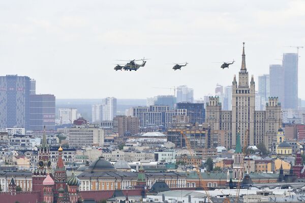 俄羅斯空中閱兵,紀念衛國戰爭勝利75週年 俄羅斯空中閱兵,紀念衛國戰爭勝利75週年 - 俄羅斯衛星通訊社