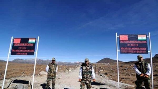 Tense face-off along the India-China border at Naku La sector, Sikkim. - 俄羅斯衛星通訊社