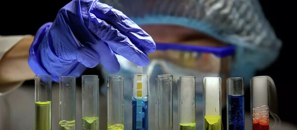 Опыты в лаборатории Опыты в лаборатории - 俄罗斯卫星通讯社