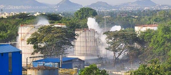 Утечка газа в Индии Утечка газа в Индии - 俄羅斯衛星通訊社