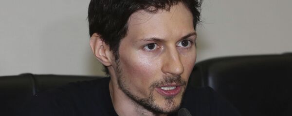 Создатель мессенджера Telegram Павел Дуров  - 俄羅斯衛星通訊社