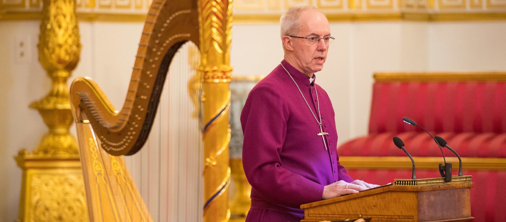Духовный глава англиканской церкви архиепископ Кентерберийского Джастина Уэлби  - 俄罗斯卫星通讯社, 1920, 13.05.2020