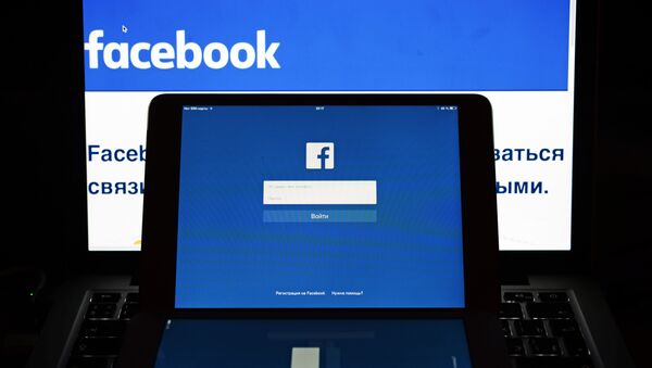 Социальная сеть Фейсбук - 俄罗斯卫星通讯社