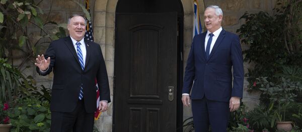 Визит Помпео в Израиль 13 мая 2020 - 俄羅斯衛星通訊社