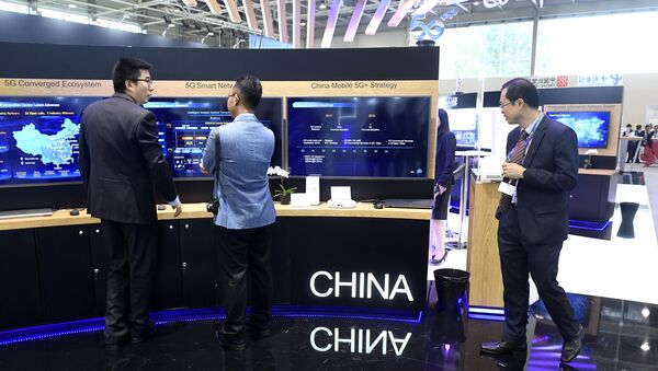 Китайский павильон на технологической выставке - 俄罗斯卫星通讯社