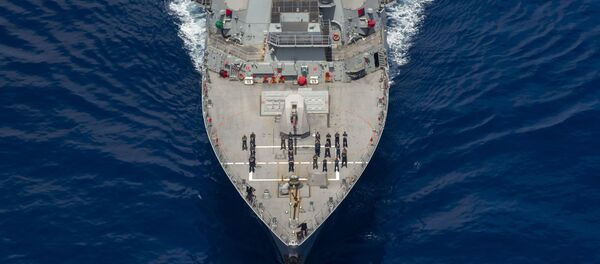 Эсминец USS Rafael Peralta - 俄罗斯卫星通讯社