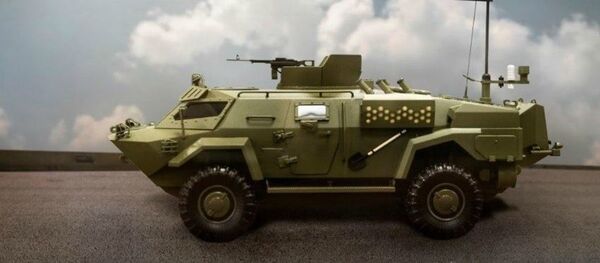 白俄羅斯“奇美拉”新型三防偵察車 - 俄羅斯衛星通訊社