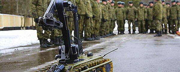 Мобильный инженерный комплекс разминирования инженерных войск ВС РФ  - 俄罗斯卫星通讯社