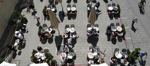 Открытие ресторана в Германии Открытие ресторана в Германии - 俄罗斯卫星通讯社