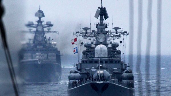 符拉迪沃斯托克俄中“海上聯合-2015“演習 - 俄羅斯衛星通訊社