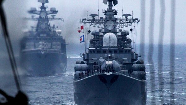 符拉迪沃斯托克俄中“海上联合-2015“演习 - 俄罗斯卫星通讯社